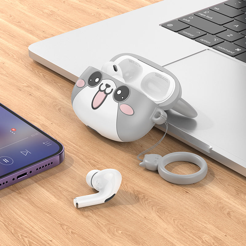Hoco. EW48 Auriculares Inalámbricos Con Funda De Gato Sonriente
