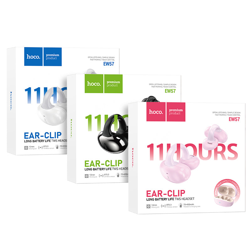 Hoco. EW57 Auriculares Inalámbricos Clip Para La Oreja