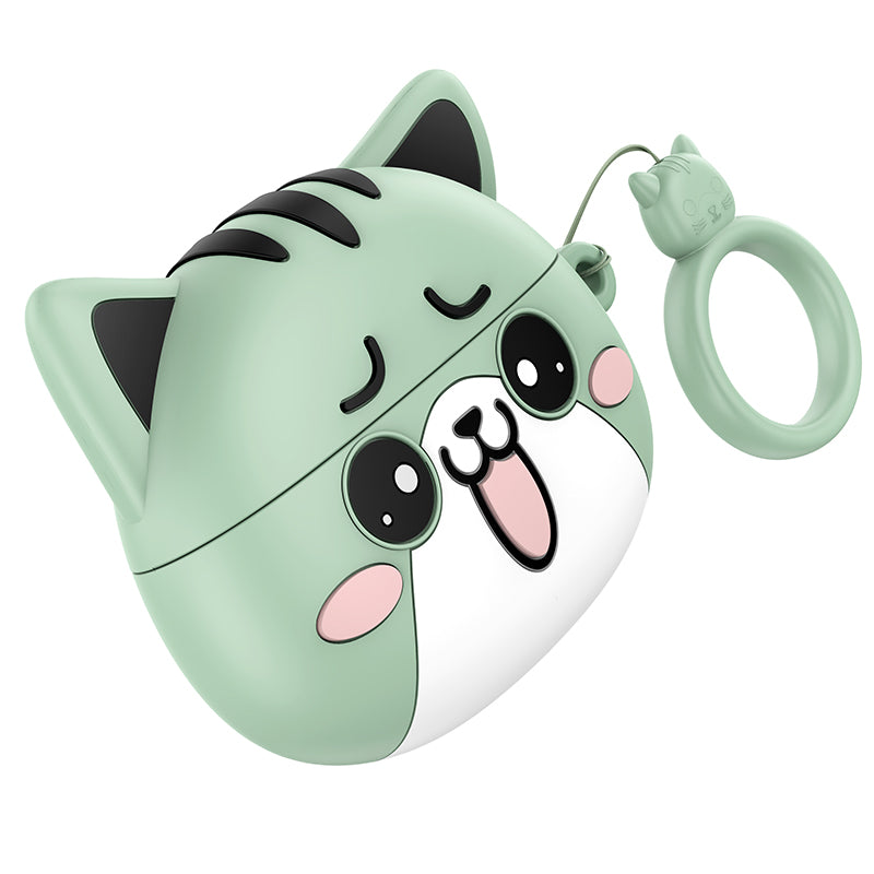 Hoco. EW48 Auriculares Inalámbricos Con Funda De Gato Sonriente