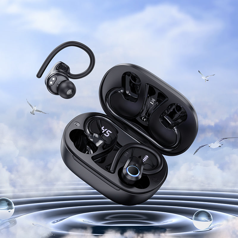 Hoco. EQ8 Auriculares Inalámbricos Con Pantalla De Carga