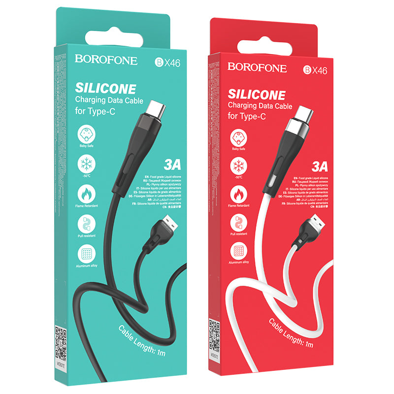 BOROFONE BX46 Cable Silicona Type-C 3A