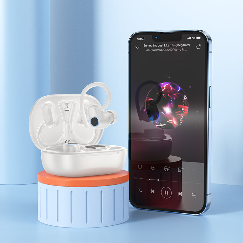 Hoco. EQ8 Auriculares Inalámbricos Con Pantalla De Carga