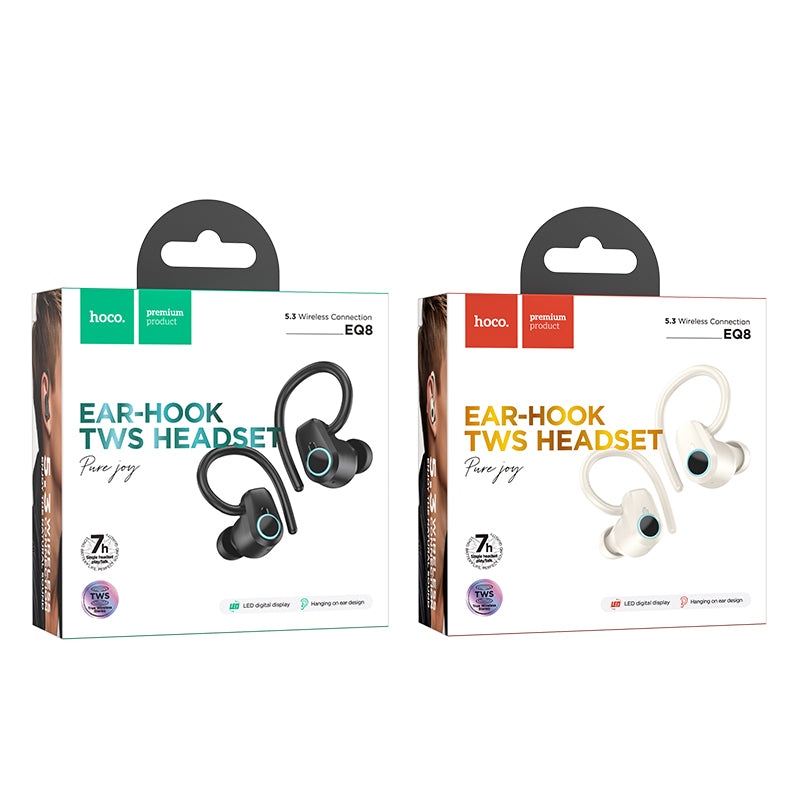 Hoco. EQ8 Auriculares Inalámbricos Con Pantalla De Carga