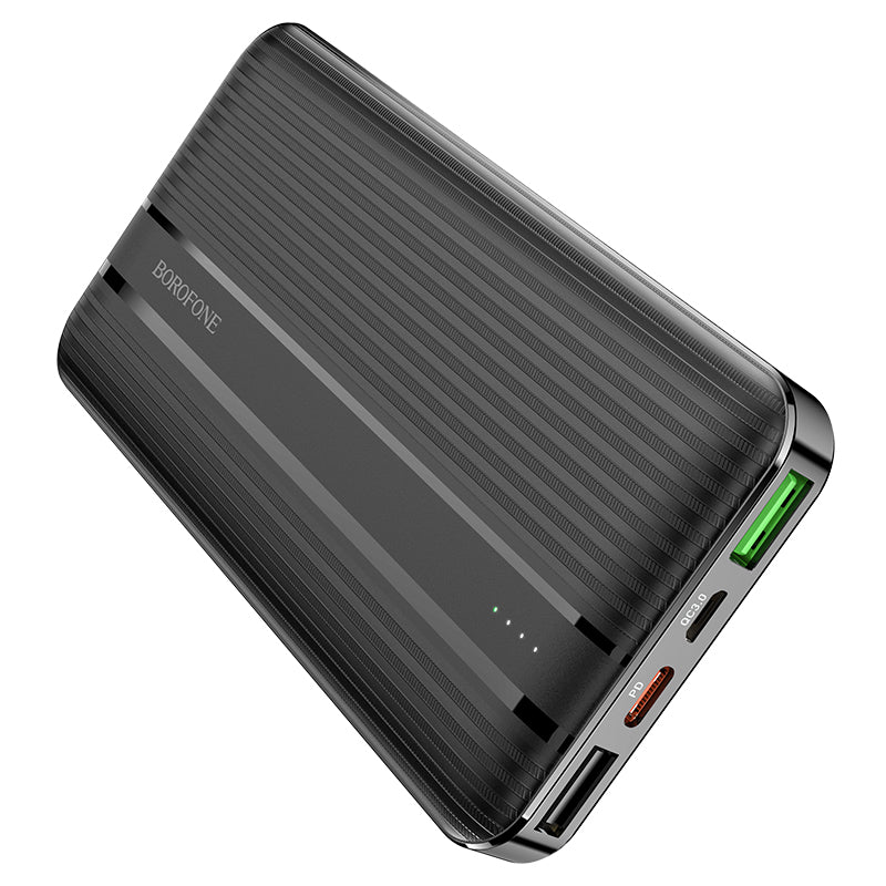BOROFONE BJ9 Power Bank Con Salidas PD18W Type-C + QC3.0 USB De 10000mAh