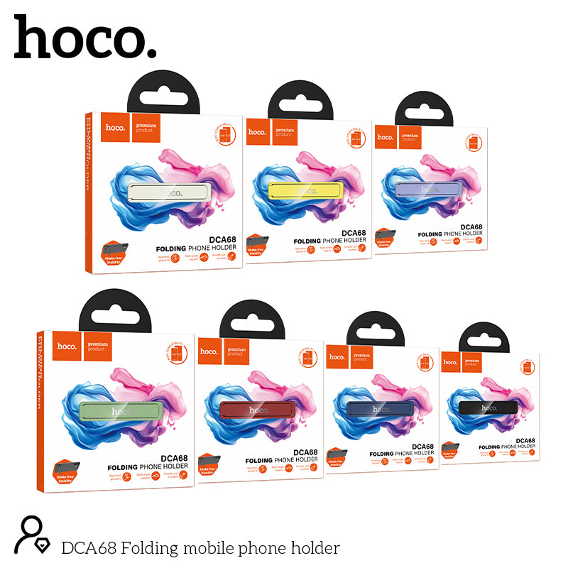 Hoco. DCA68 Soporte Plegable Universal para Móvil – Ajustable y Antideslizante