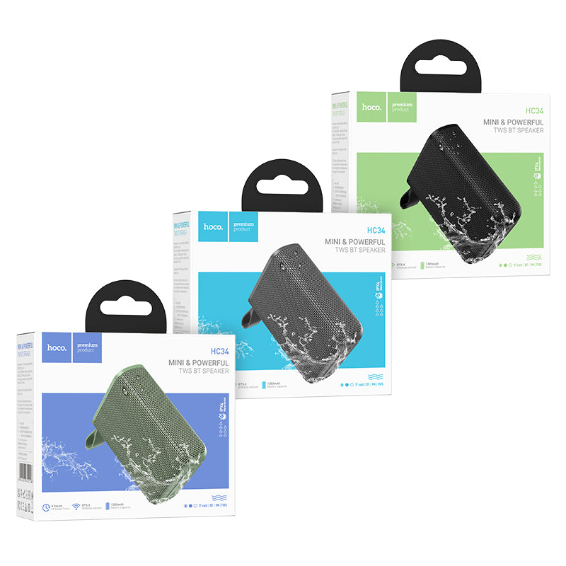 Hoco. HC34 Altavoz Bluetooth Deportivo Inalámbrico
