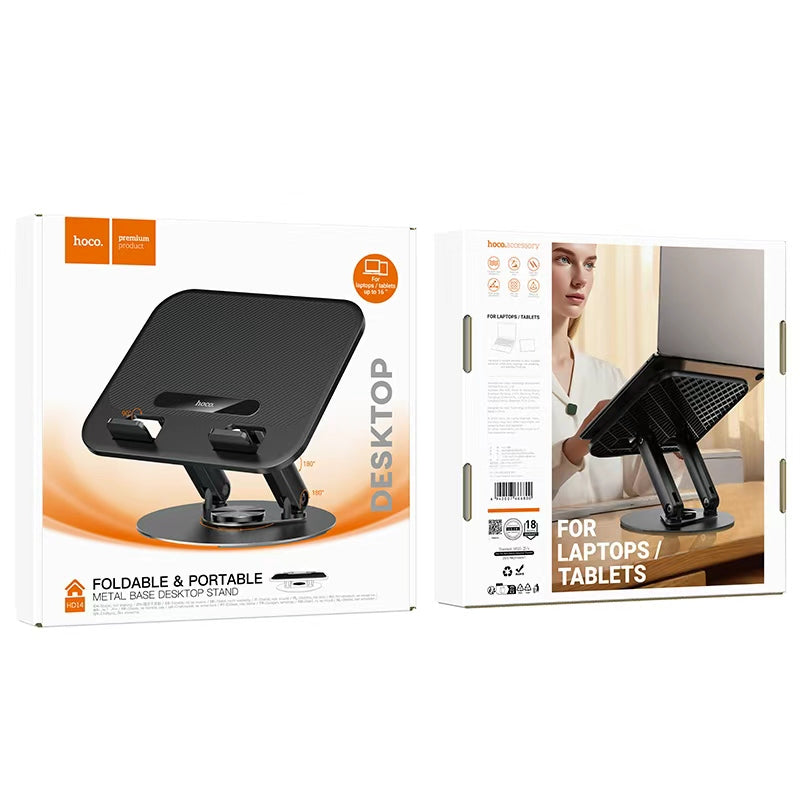Hoco. HD14 Soporte para Portátil y Tablet hasta 16″ – Plegable