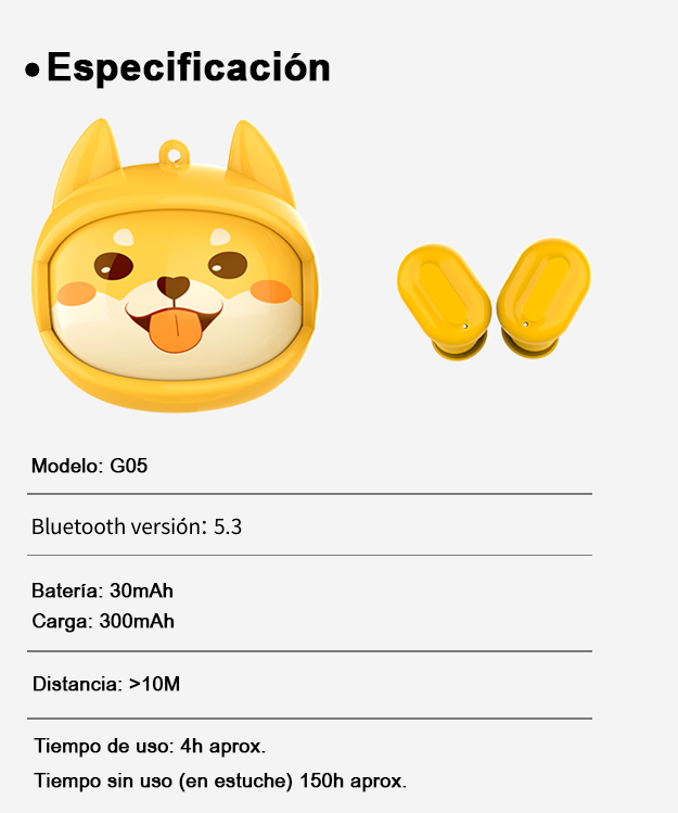 G05 Auriculares Inalámbricos Cambio De Caras