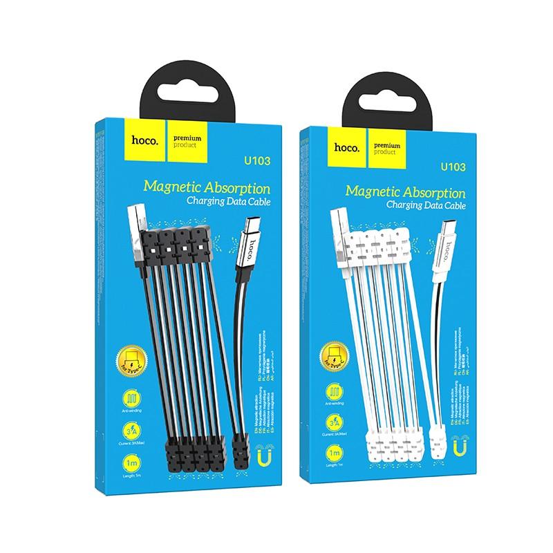 Hoco. U103 Cable De Datos De Carga De Absorción Magnética Para Tipo-C