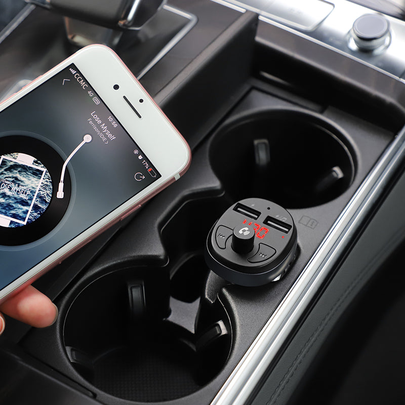 Hoco. E41 Transmisor Fm Inalámbrico De Audio Para Coche
