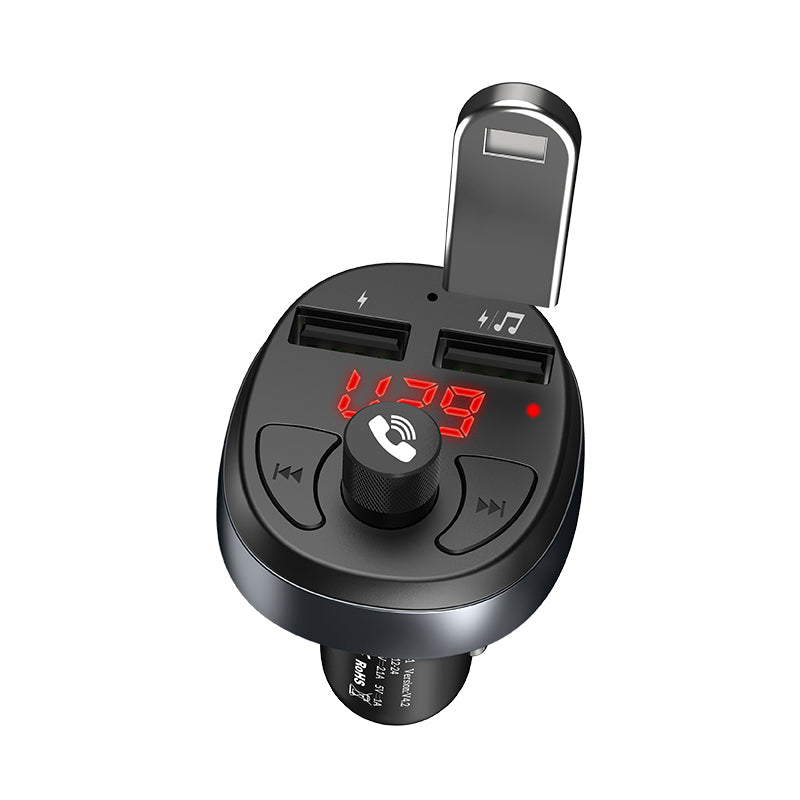 Hoco. E41 Transmisor Fm Inalámbrico De Audio Para Coche