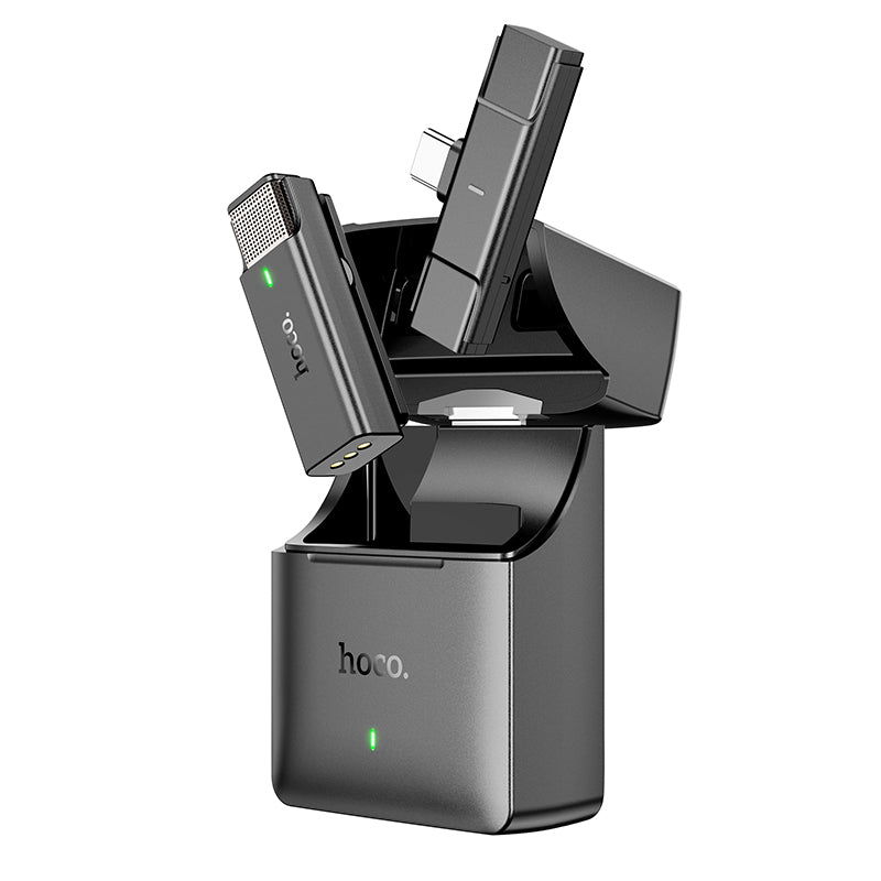 Hoco. S31 Micrófono Inalámbrico Stream + Receptor Para Tipo-C