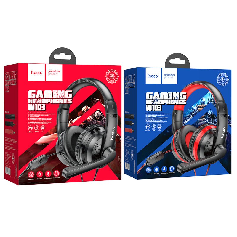 Hoco. W103 Auriculares Magic Tour Gaming