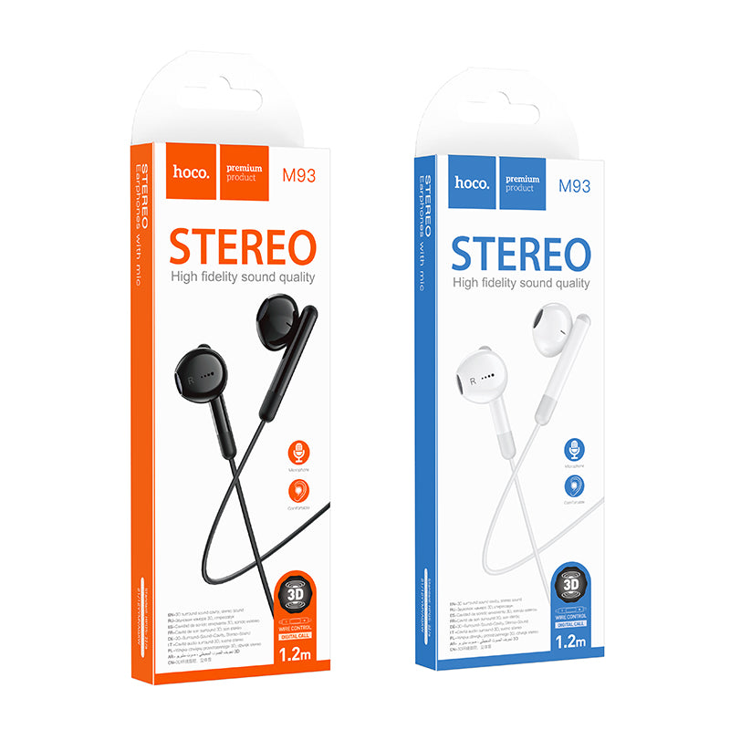 Hoco. M93 Auriculares De Control Por Cable Con Micrófono