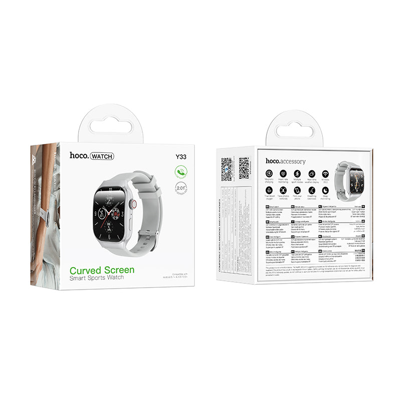 Hoco. Y33 Reloj Inteligente Deportivo con Llamadas Bluetooth