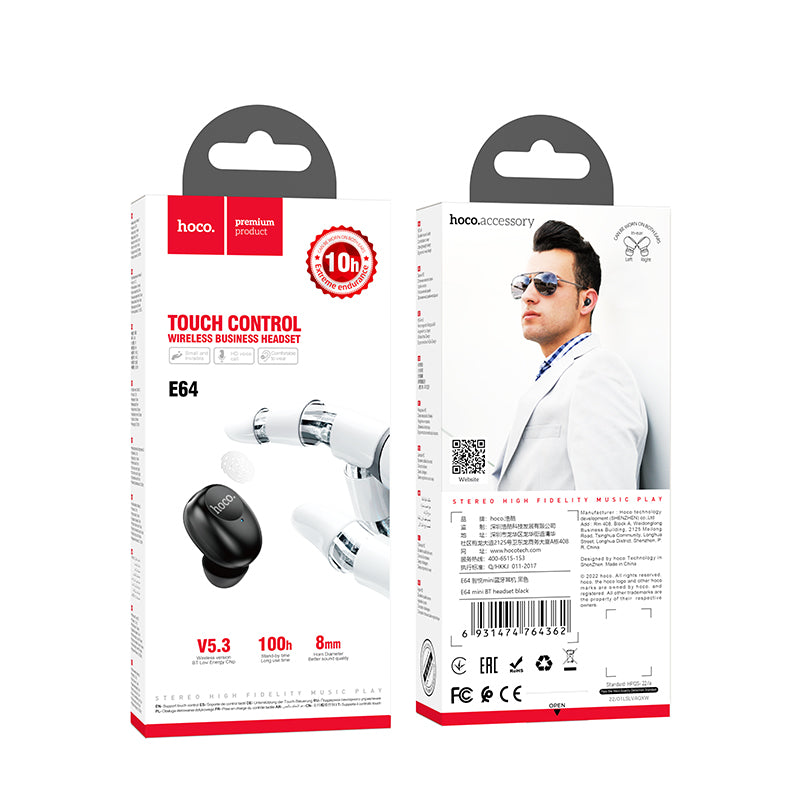 Hoco. E64 Auriculares Inalámbricos Mini
