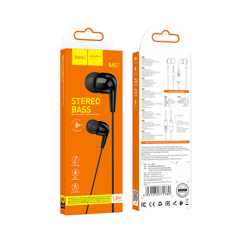 Hoco. M97 Auriculares Con Micrófono