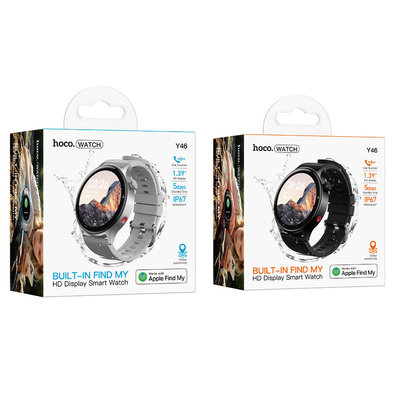 Hoco. Y46 Reloj inteligente con llamadas y Find My