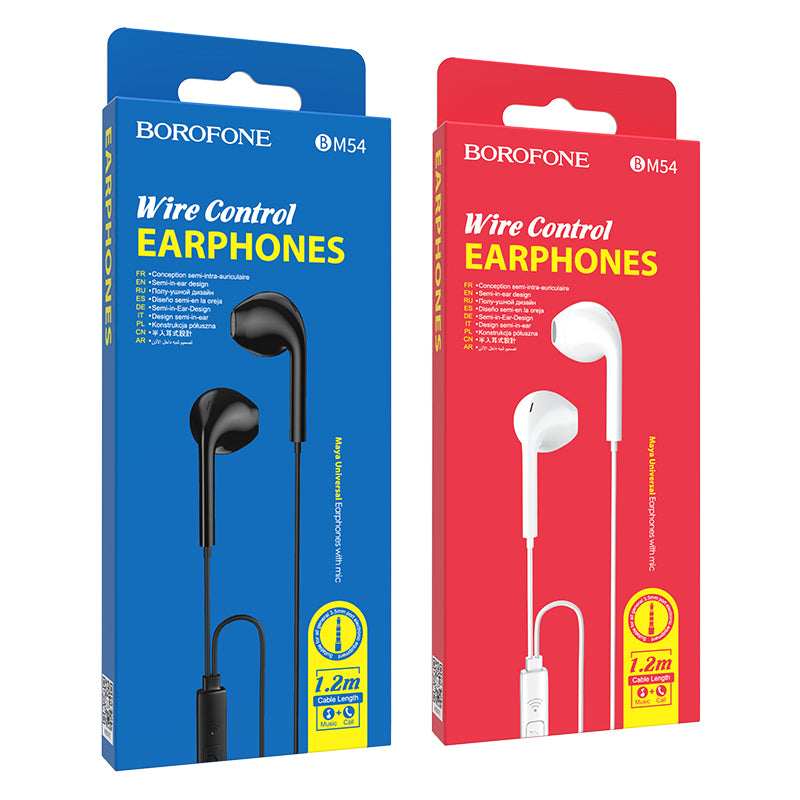 BOROFONE BM54 Auriculares Universal Con Micrófono