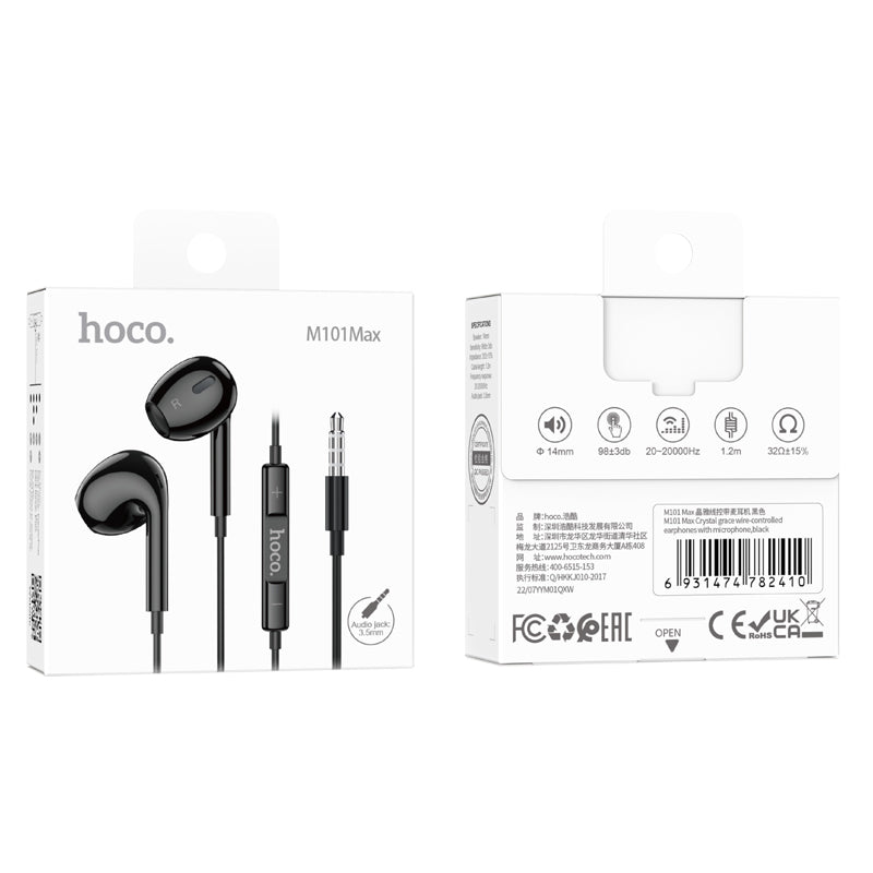 Hoco. M101 MAX Auriculares Con Entrada Jack