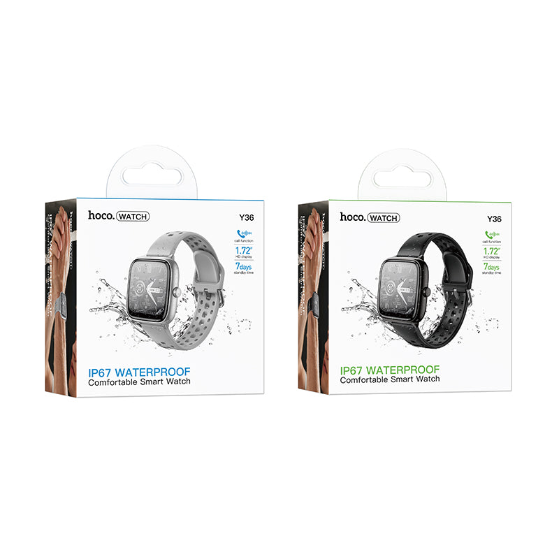 Hoco. Y36 Reloj Inteligente con Llamada – Salud y Notificaciones