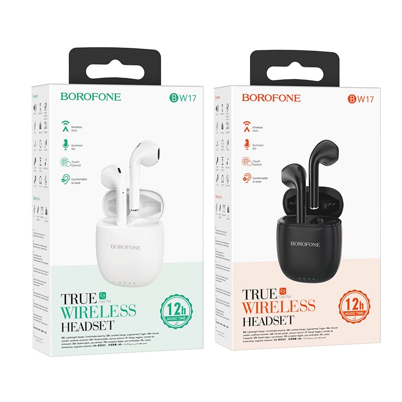 BOROFONE BW17 Auriculares Inalámbricos 12H De Música