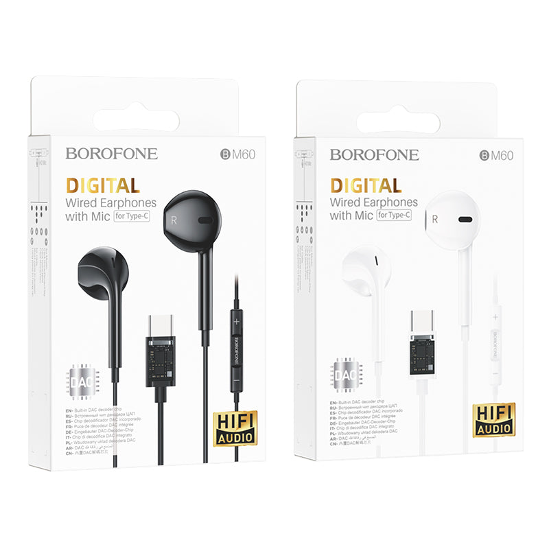 BOROFONE BM60 Auriculares Digitales De Type-C