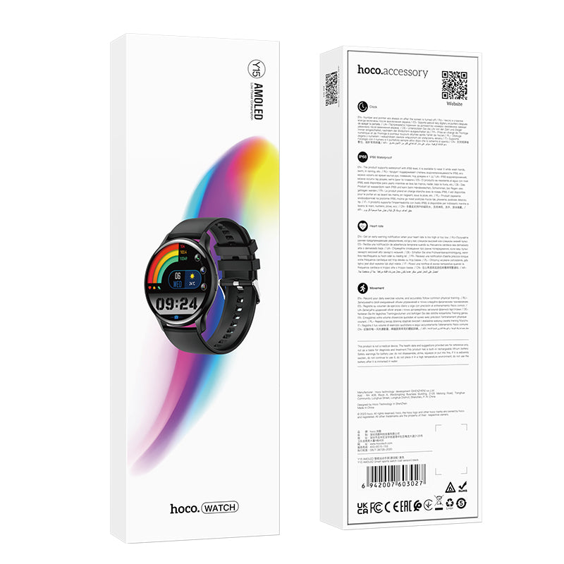 Hoco. Y15 Smart Watch Deportivo