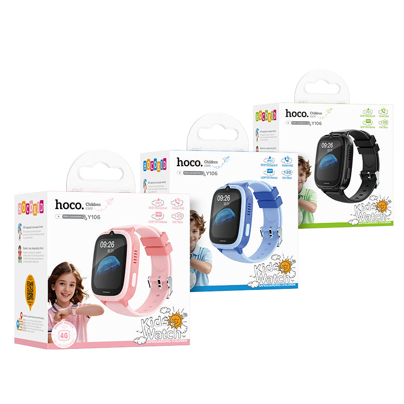 Hoco. Y106 4G Smartwatch con SIM / GPS – Llamadas, videollamadas y localización