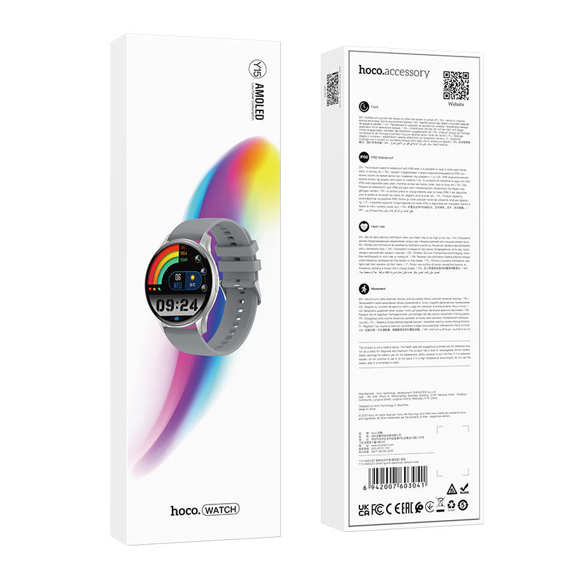 Hoco. Y15 Smart Watch Deportivo
