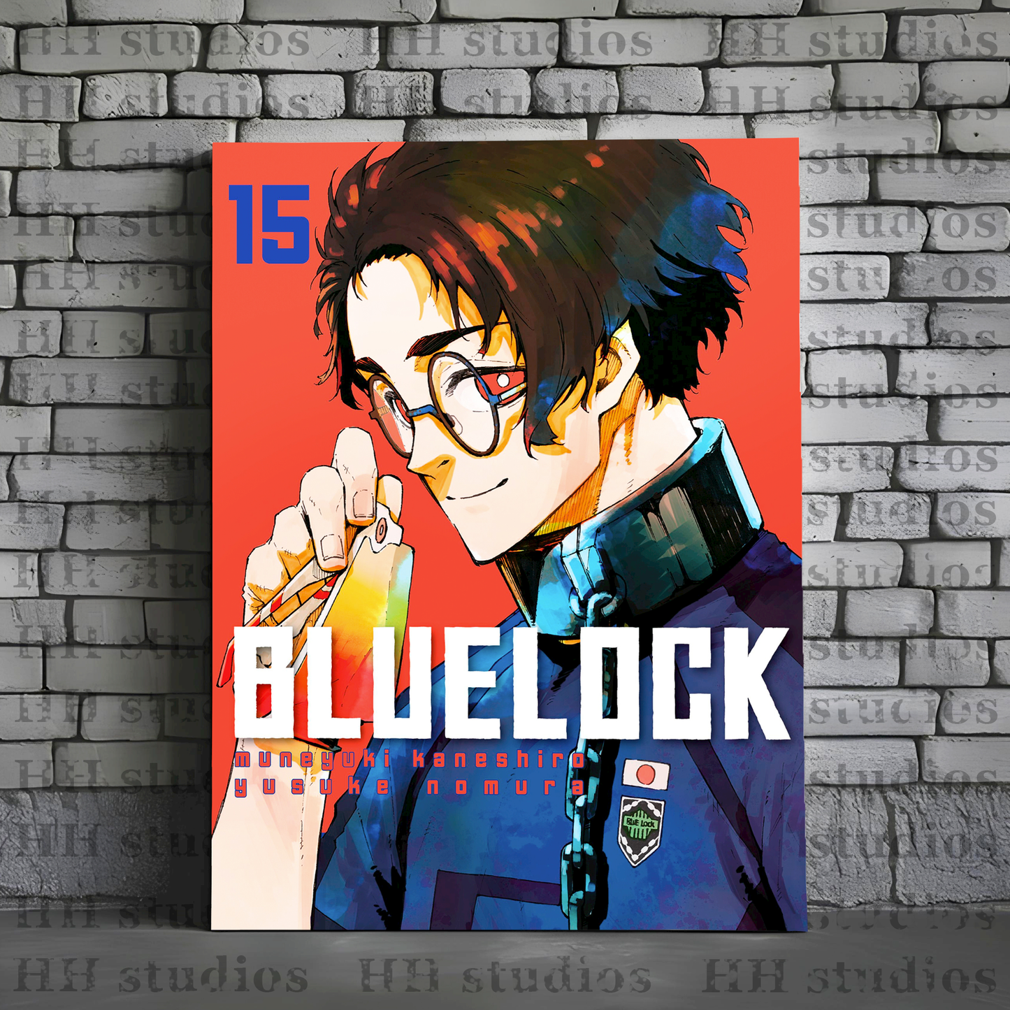 BLUE LOCK Póster Metal Personalizada - HH Studios
