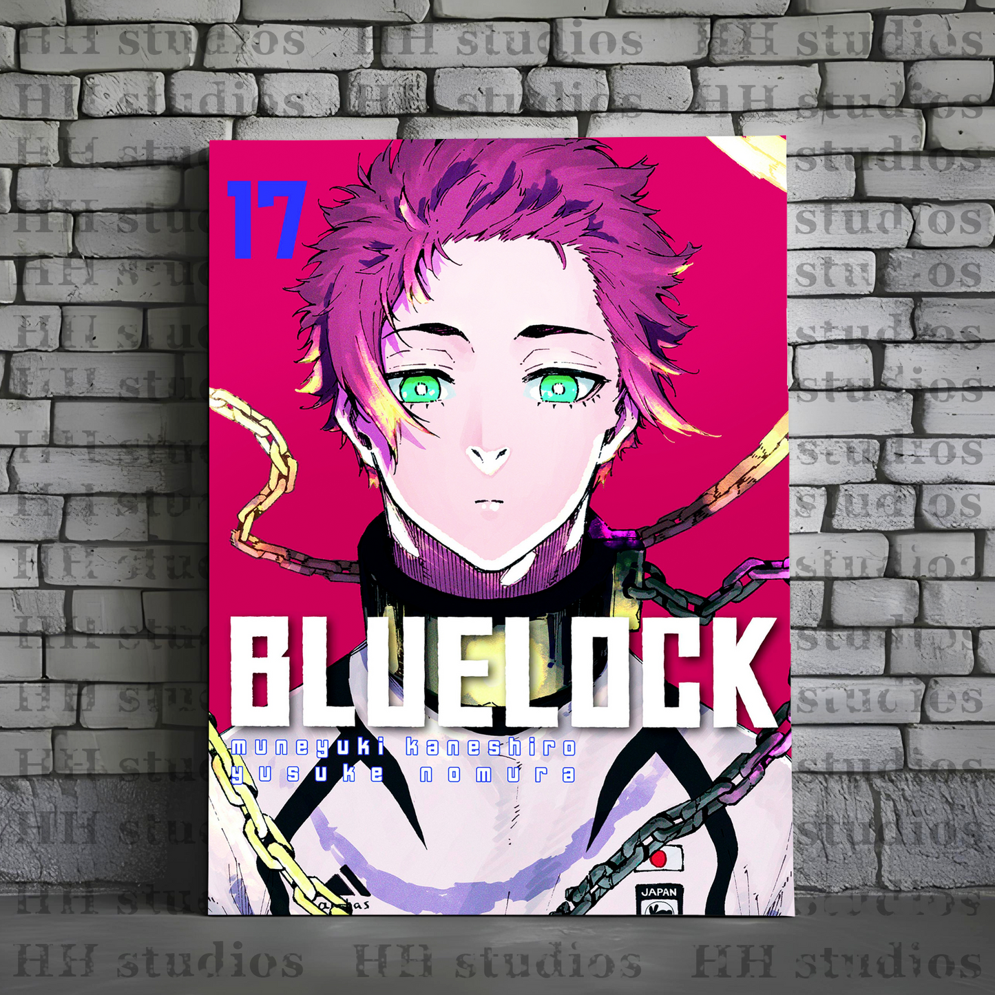 BLUE LOCK Póster Metal Personalizada - HH Studios