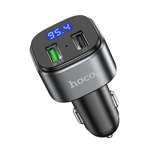 Hoco. E67 Transmisor FM Bluetooth Con Puerto QC3.0 USB