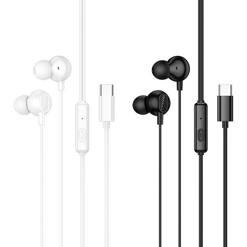 Hoco. M117 Auriculares Type-C con Cable y Micrófono
