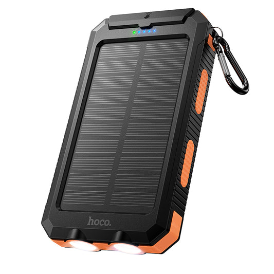 Hoco. J164 Power Bank Solar con Luz 8000mAh