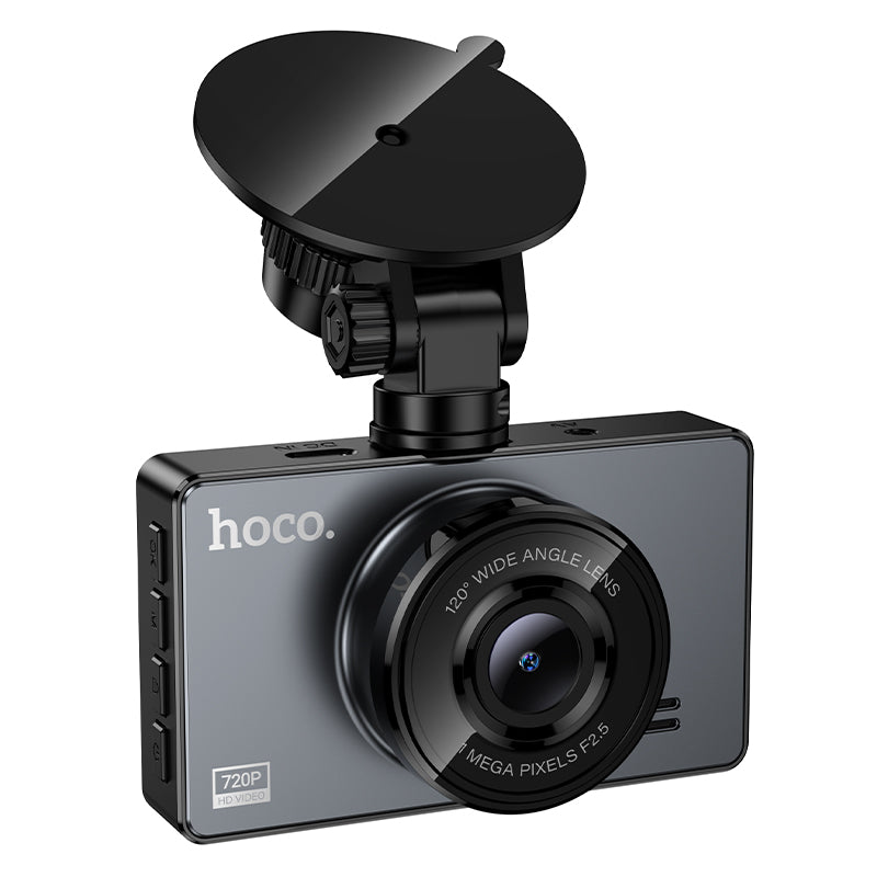 Hoco. DV14 Cámara para Coche Salpicadero 720P con Pantalla IPS
