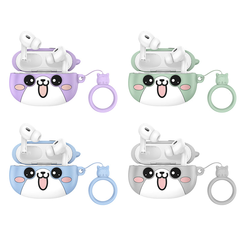 Hoco. EW48 Auriculares Inalámbricos Con Funda De Gato Sonriente