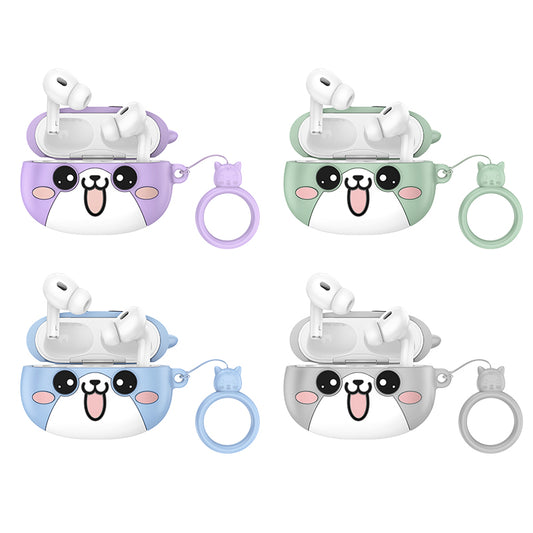 Hoco. EW48 Auriculares Inalámbricos Con Funda De Gato Sonriente