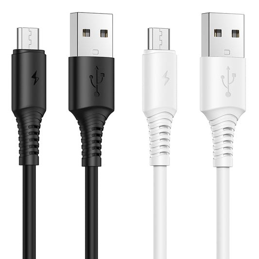 BOROFONE BX47 Cable Silicona MicroUSB 2.4A