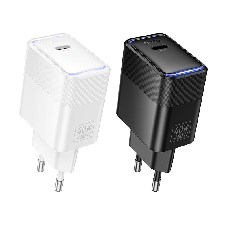 Hoco. CS113A Cargador Rápido PD40W USB-C Sin Cable