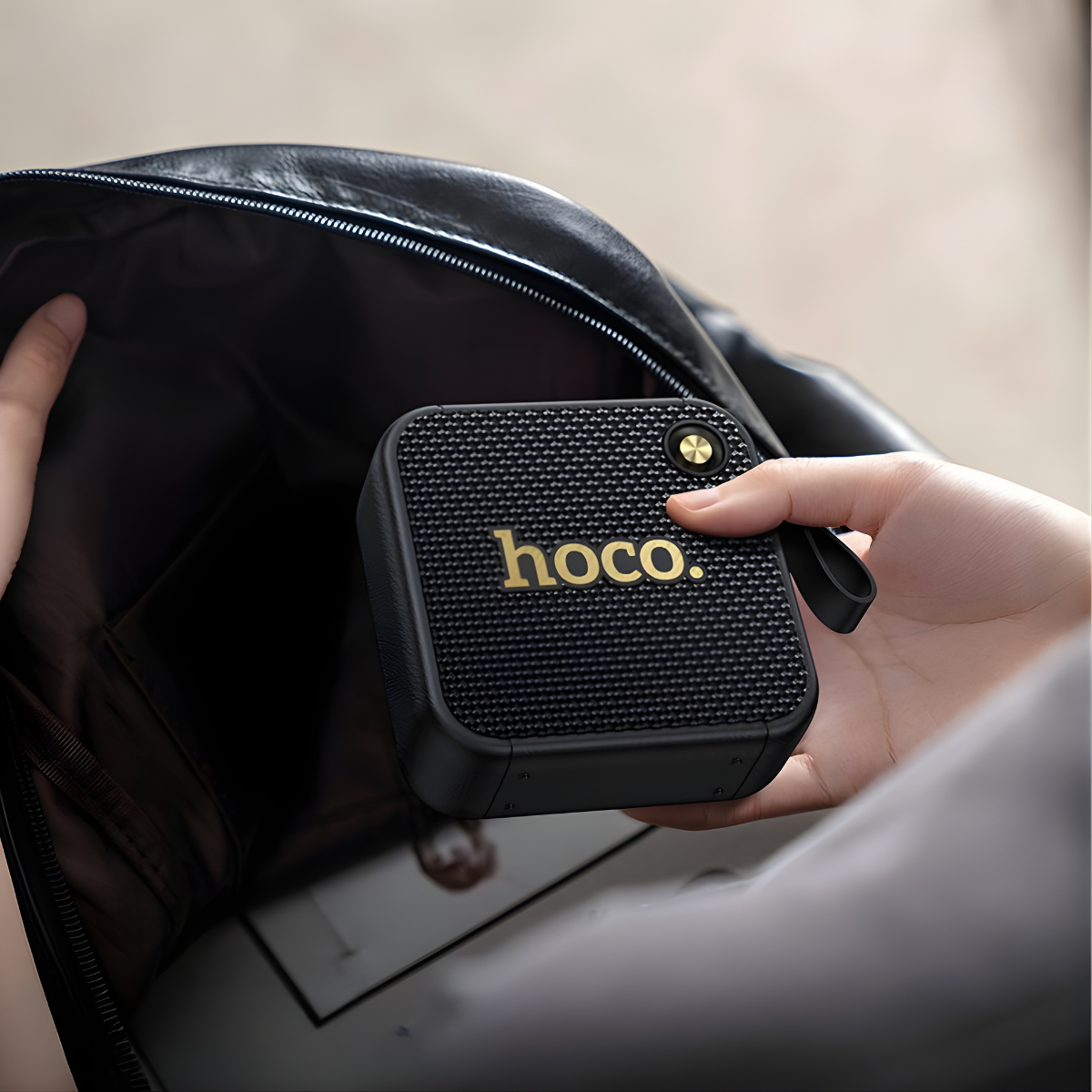Hoco. HT1 Mini Altavoz Bluetooth Portátil 5W con Sonido Estéreo