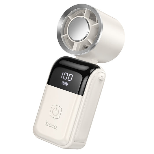 Hoco. HX606 Mini Ventilador Plegable Recargable Hasta 8h