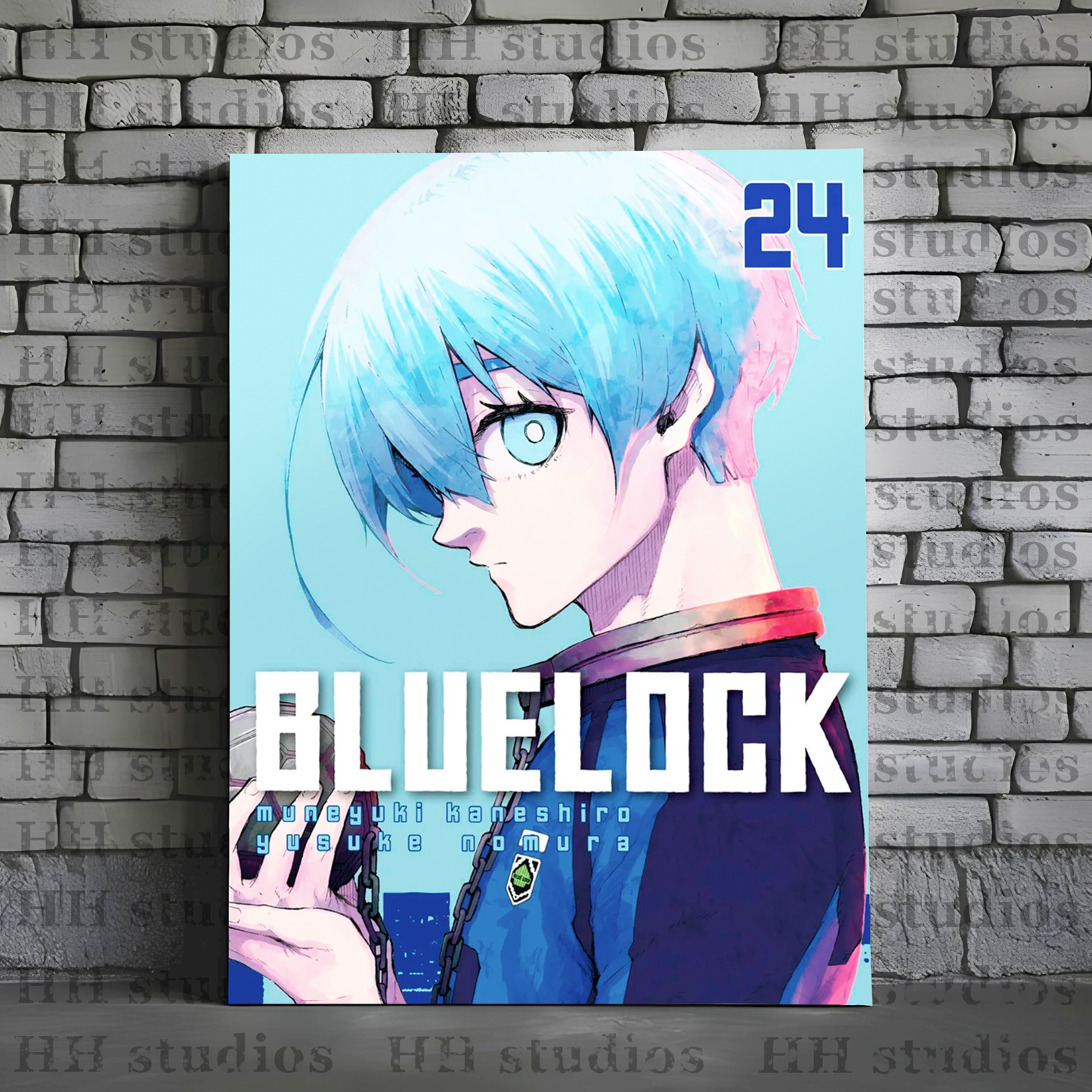 BLUE LOCK Póster Metal Personalizada - HH Studios