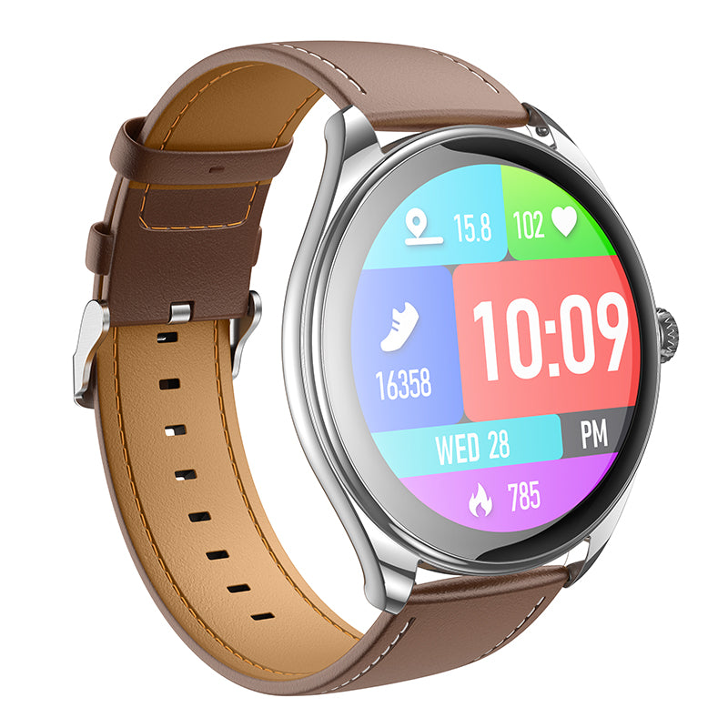 Hoco. Y22 Smartwatch con pantalla 1.43″ AMOLED – Bluetooth, llamadas y monitoreo deportivo