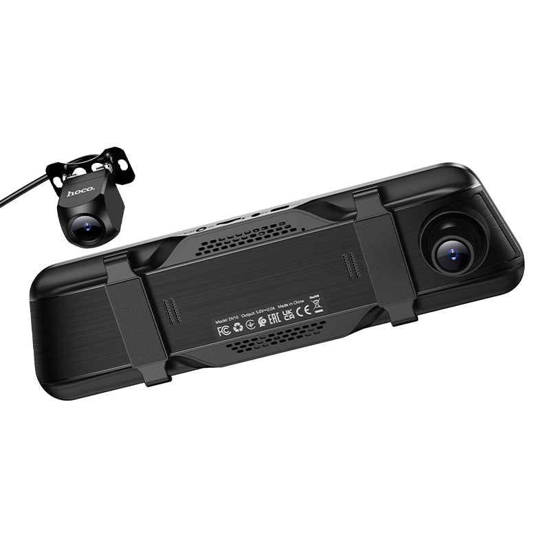 Hoco. DV16 DVR para Coche Doble Canal con Pantalla Táctil 9.66”