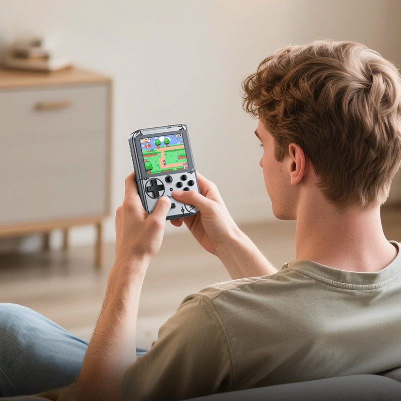 Hoco. GA40 Consola de Juegos Portátil con 400 Juegos Clásicos