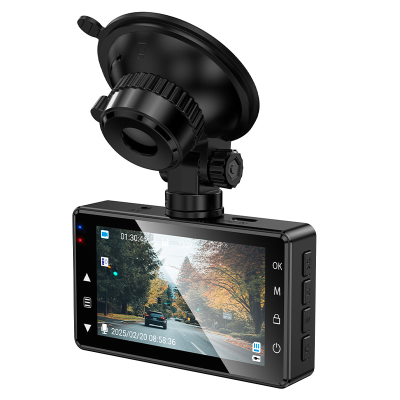 Hoco. DV14 Cámara para Coche Salpicadero 720P con Pantalla IPS