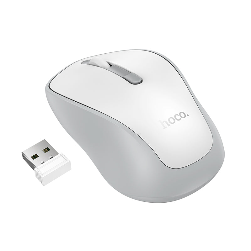 Hoco. GM41 Ratón Inalámbrico Doble Bluetooth y USB 2.4G