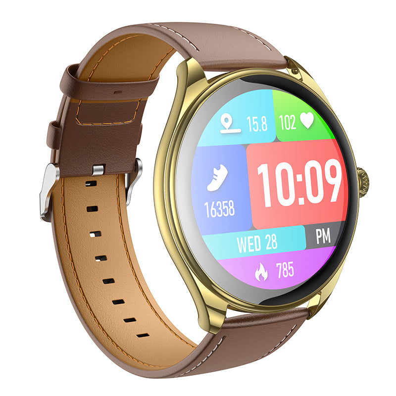 Hoco. Y22 Smartwatch con pantalla 1.43″ AMOLED – Bluetooth, llamadas y monitoreo deportivo