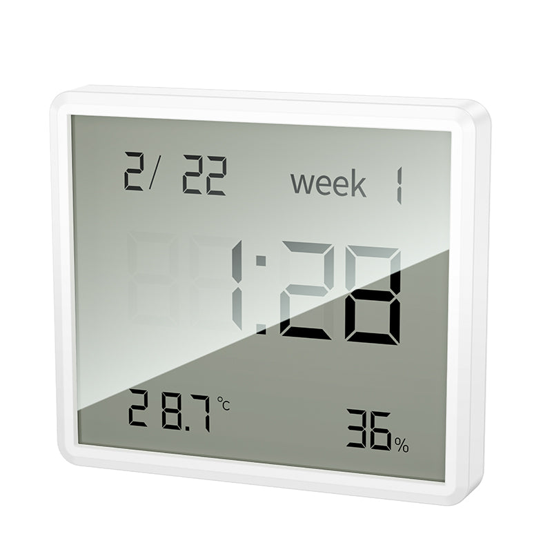 Hoco. HX41 Reloj Termómetro e Higrómetro Interior con Pantalla LCD